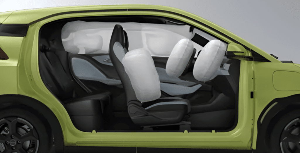 2024 byd dolphin mini (seagull) airbags