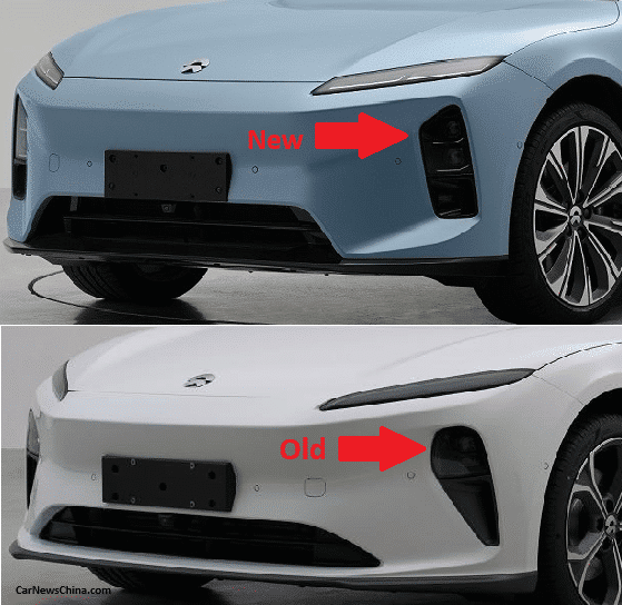 2025 nio et5 champion edition new vs old