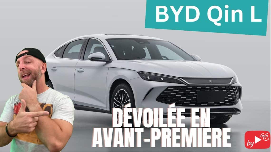 byd qin l dévoilée en avant première ,l'innovation électrique à portée de main.