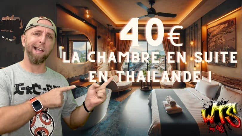 40€ pour une chambre en suite en thailande proche du saveone market à korat !