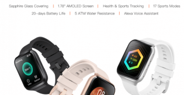 70mai Amoled Saphir Smartwatch Avec Alexa