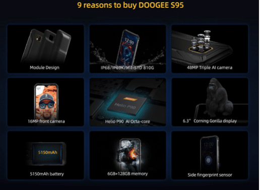 9 Reason Doogee S95