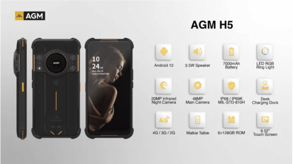 agm h5 phone