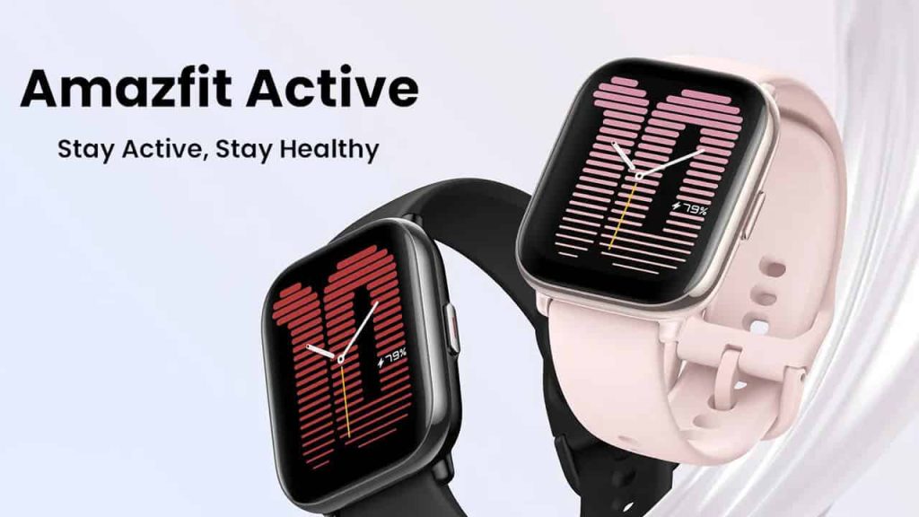 amazfit active smartwatch
