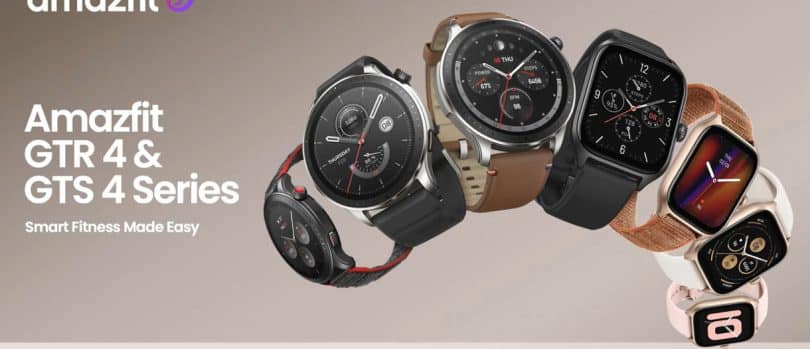 amazfit gtr 4 et gts 4