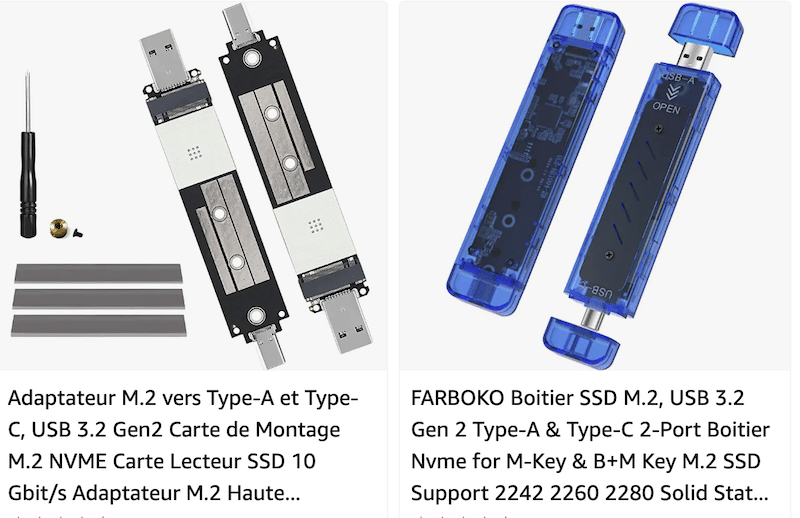 Exploitez au mieux vos SSD M.2 avec l'Adaptateur USB 3.2 Gen2 de FARBOKO à  18,39€ seulement!