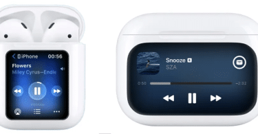 airpods avec boitier tactile