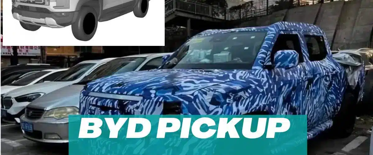 byd pickup électrique plan