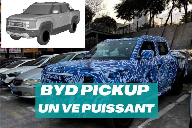 byd pickup électrique