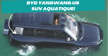 byd u8, suv aquatique