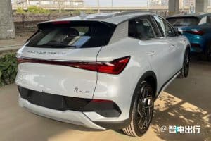 byd yuan plus champion edition back