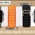 bracelet bicolore boucle alpine pour apple watch ultra à 2,53€ sur aliexpress byglg