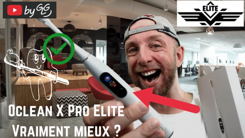 brossage de dents pro elite avec la oclean x pro elite, comment ?