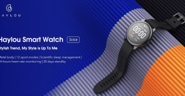 Haylou Solar smartwatch