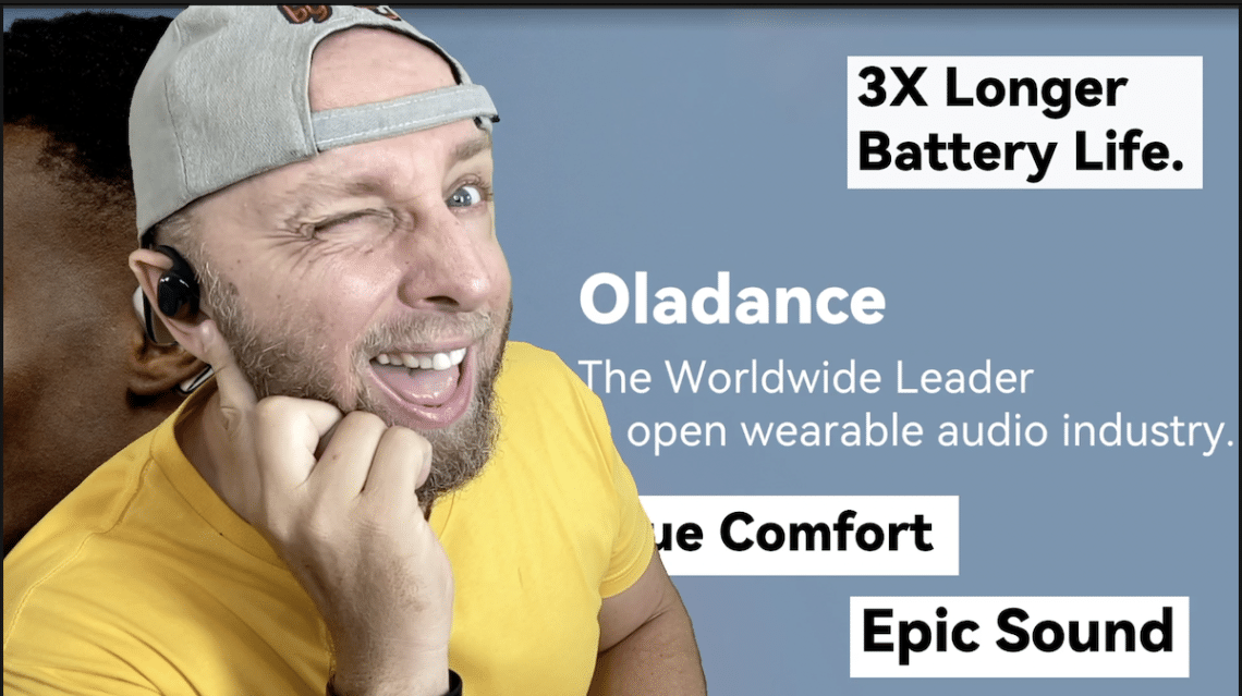 ces ecouteurs stéréo ouvert supra auriculaire ows m'ont mis une claque, oladance wearable stéréo