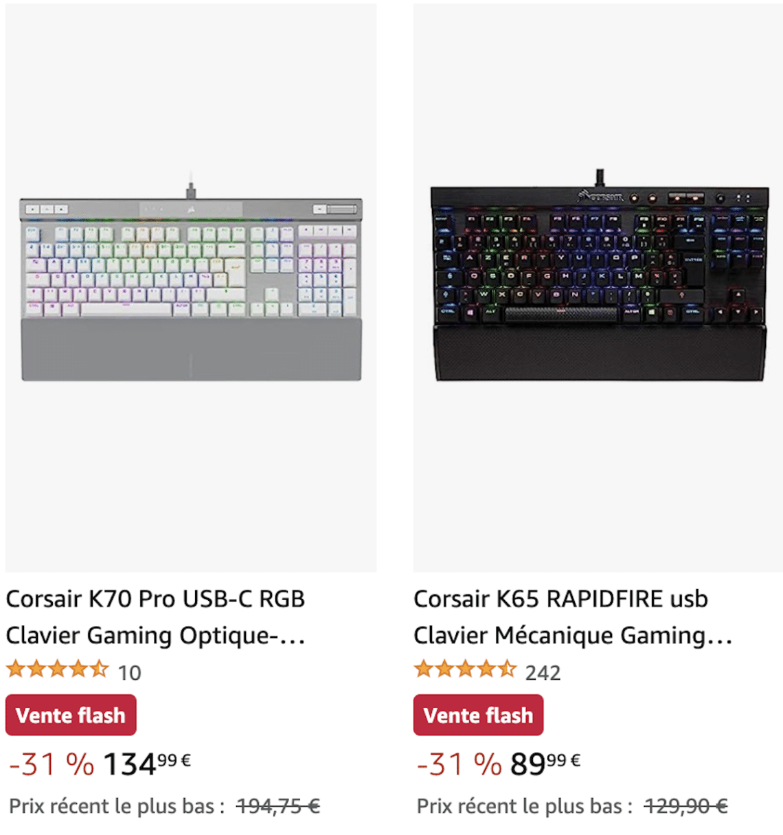 clavier gaming de haute performance