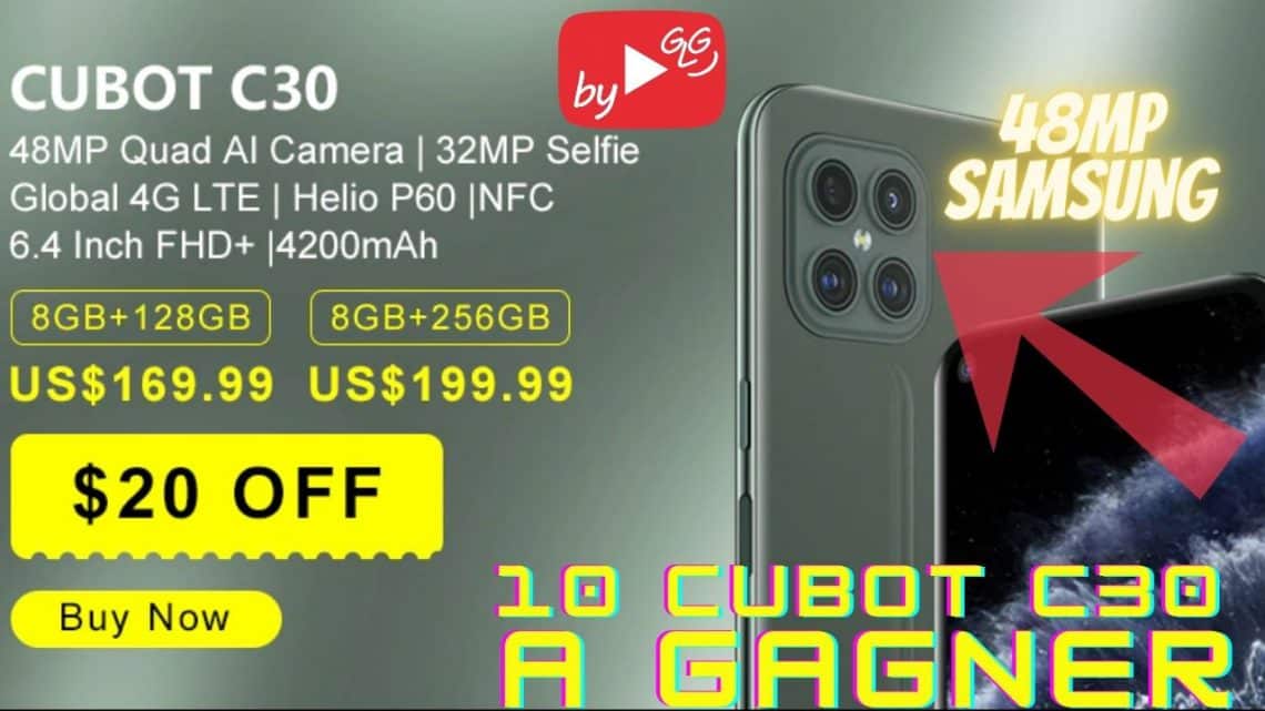 Cubot C30 À Gagner