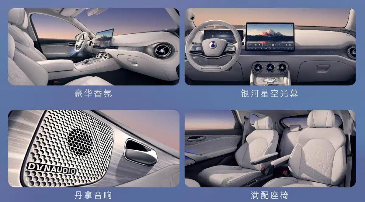 denza n8 inside parts