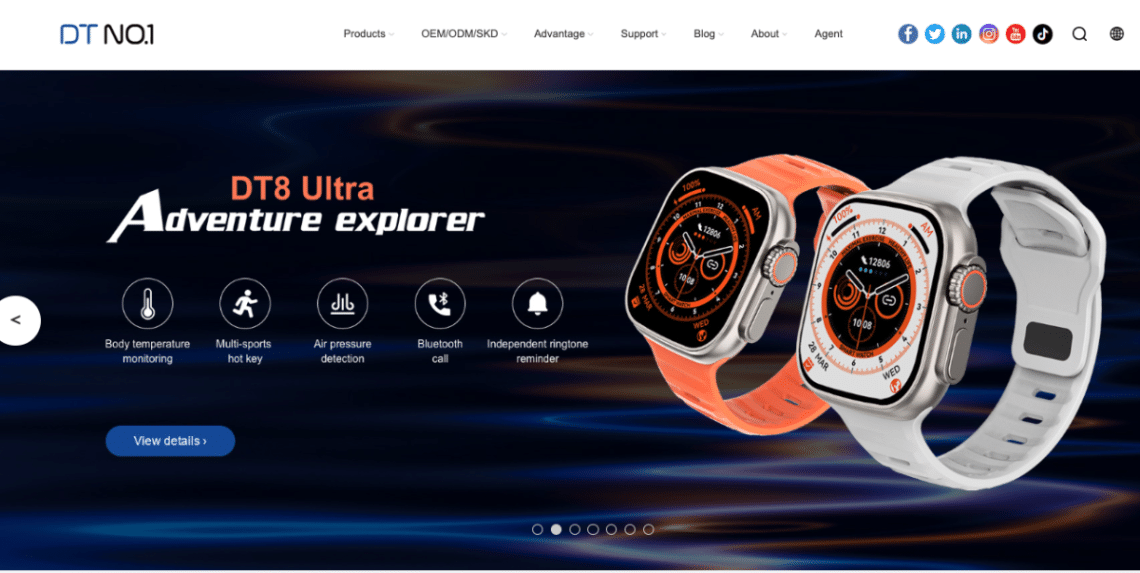 dt no.1 montre connectée chinoise