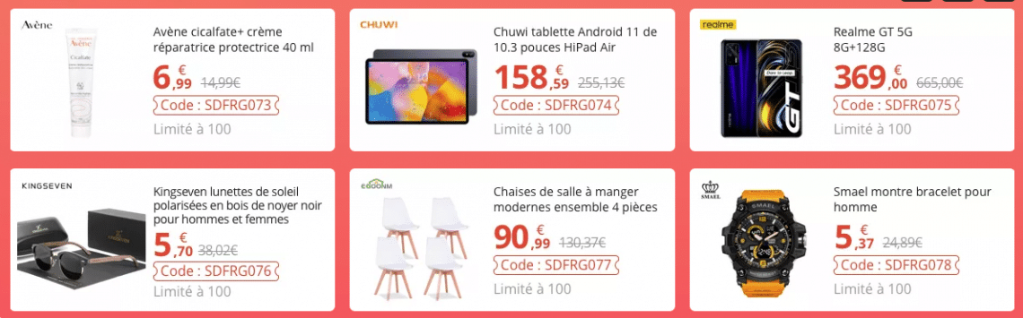 deal aliexpress 16 oct