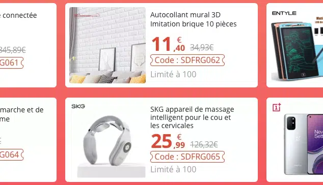 deal du jour aliexpress 20 oct