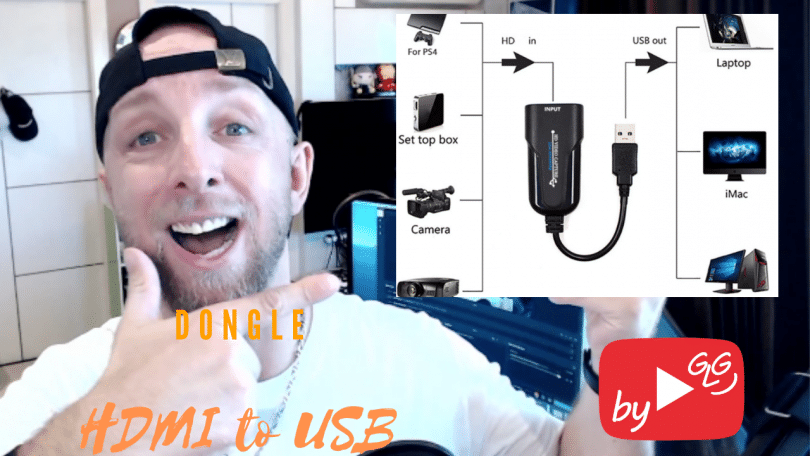 Dongle Hdmi To Usb Capture Pour Caméra Video Sur Ton Pc