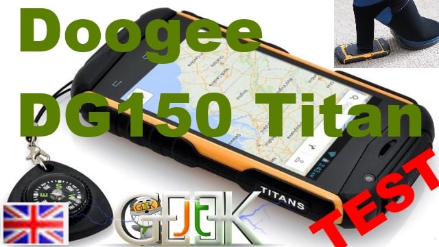 Doogee DG150 titan English Test