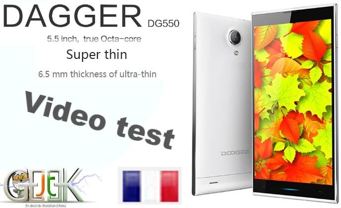 Doogee DG550 test FR