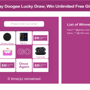 Doogee Lucky Draw