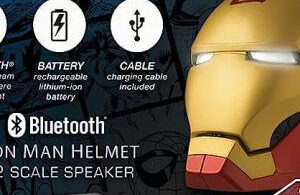 ekids vi b72im enceinte bluetooth ironman rouge