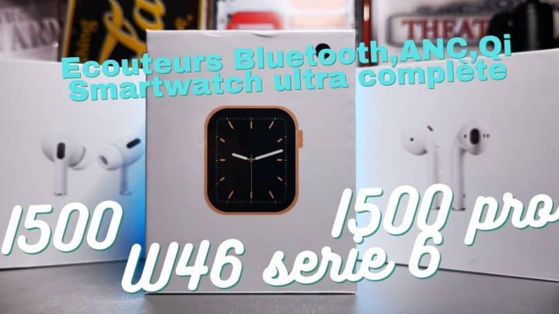 Etmaxter I500 , I500 Pro Et Smartwatch W46 Serie 6, C'est Troublant Comme C'est Ressemblant.