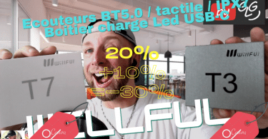 Ecouteurs Bt 5.0 Willful T3 Et Willful T7, Tactils,ipx7,usbc Et Promo 30