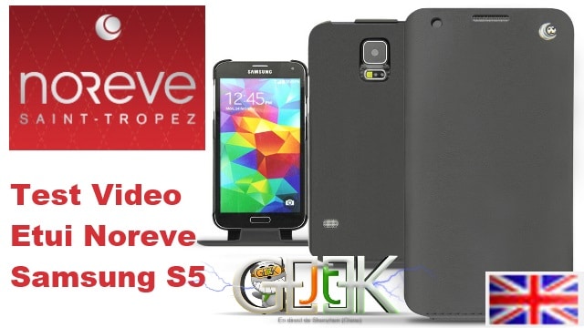 Etui noreve Galaxy S5 Video test English