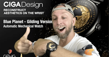 faut il investir dans cette montre de collection ciga design mechanical watch series u blue planet gilding version ?