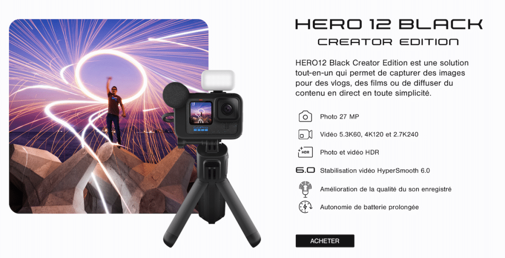 gopro hero12 black creator edition