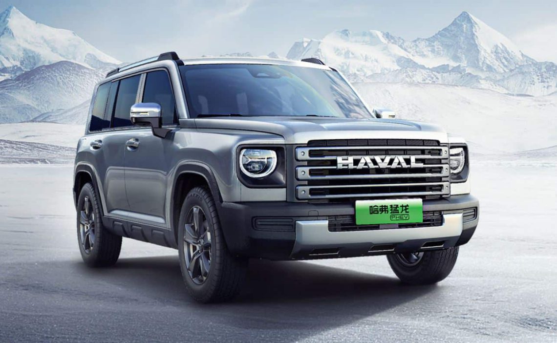 great wall motors phev suv haval raptor face