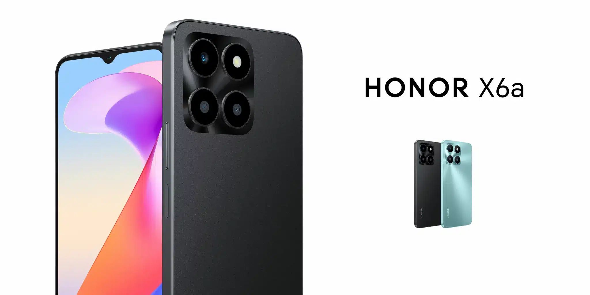 Nouveau smartphone Honor X6A : Une conception rafraîchissante avec ...