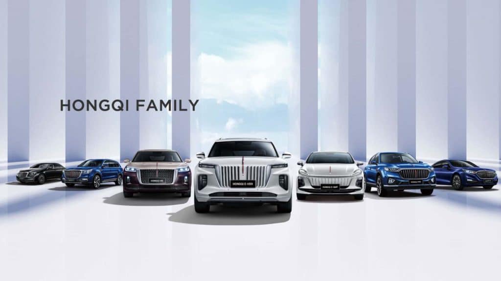 hongqi family cars