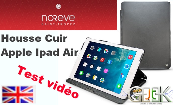 Housse Cuir Noreve ipad Eng