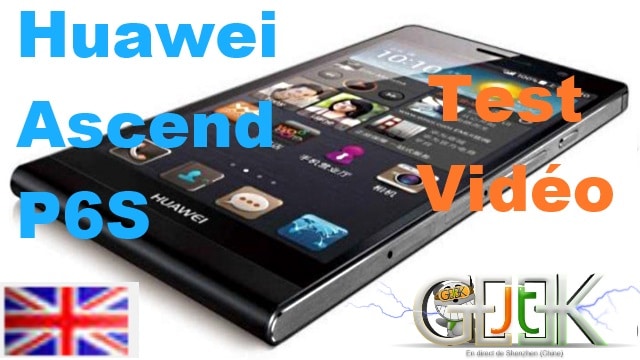 Huawei Ascend P6S video test English