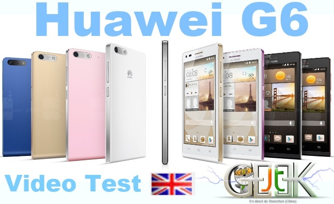 Huawei G6 video Test eng