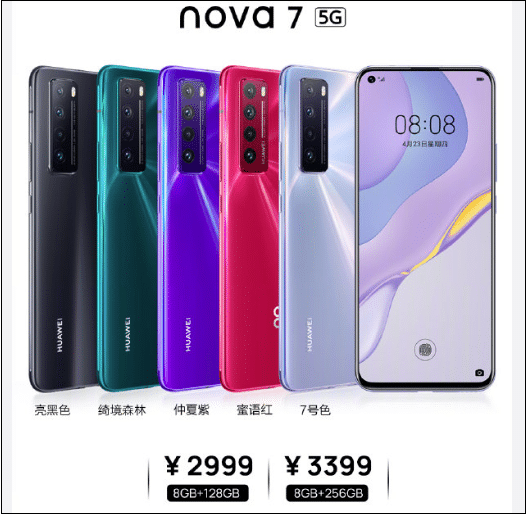 Huawei Nova 7 5g