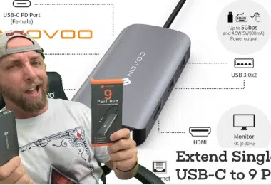 hub usb type c novoo, le hub qu'il te faut pour ton pc,mac,smartphone ou tablette