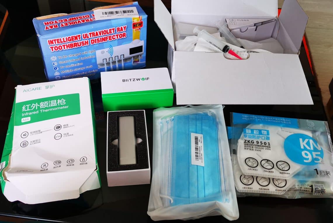 Kit antivirus Coronavirus