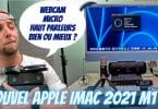 imac 2021, on test ion compare la webcam,micro et hp face a la concurence,bien ou mieux