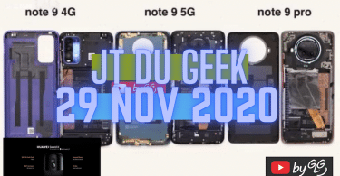 Jt Du Geek 29 Nov Demontage Serie #redminote95g #huaweisoundpro #doogeen30 #live