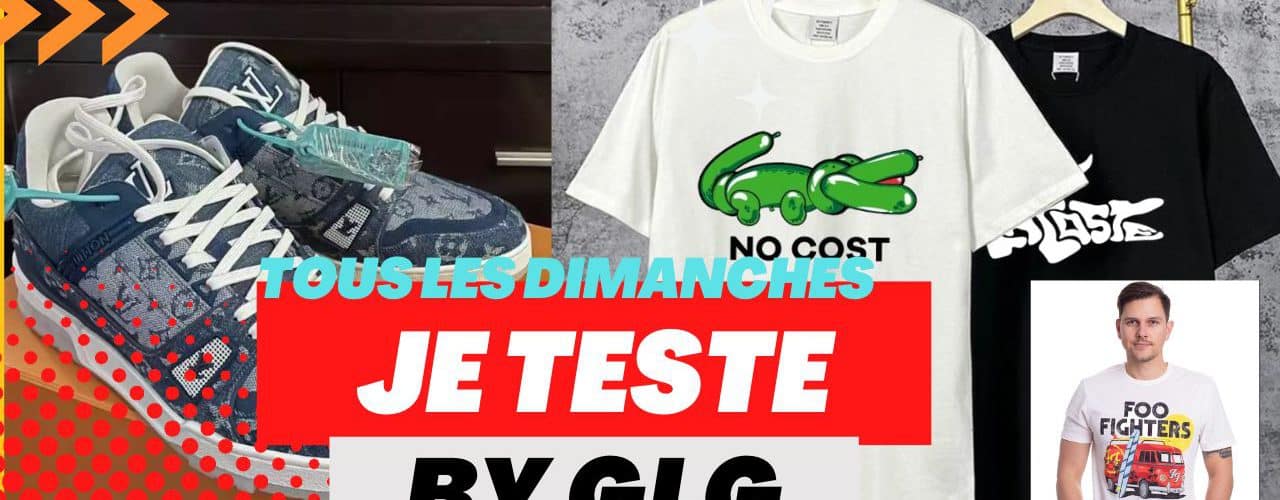 la bonne année, je teste la marque coolmind, 2 t shirts avec crocodiles aliexpress, des trainers sneaker louis v ...