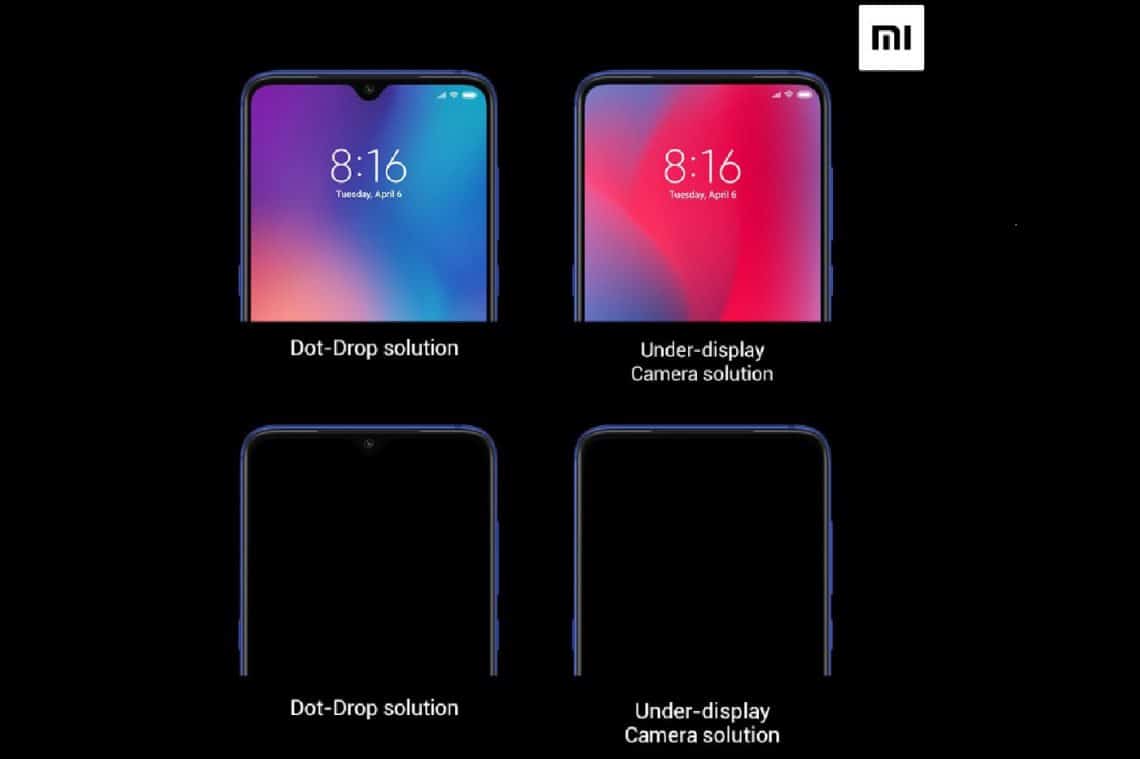 la caméra invisible de xiaomi