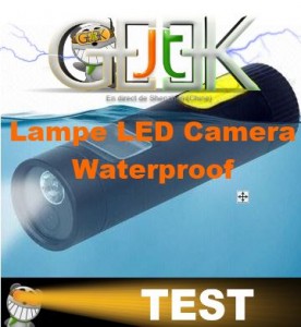 Lampe LED Camera Waterproof