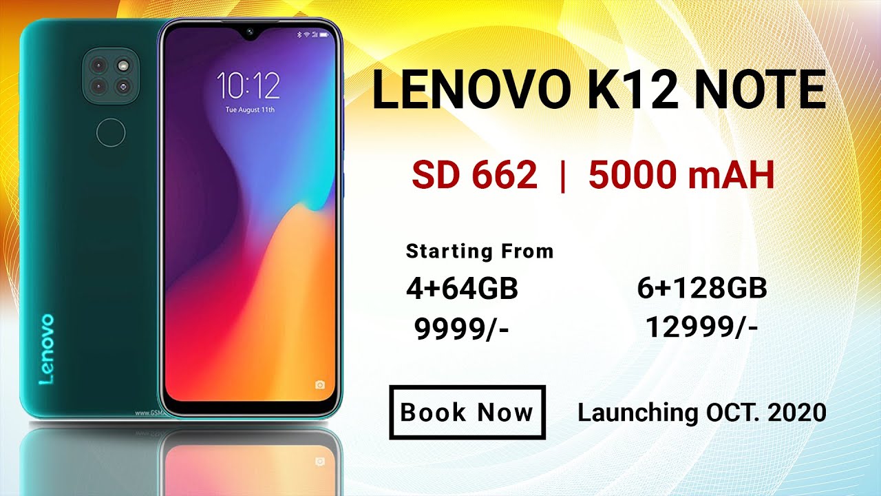 lenovo k note 12